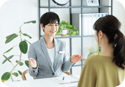 転学や編入のカウンセリングの様子